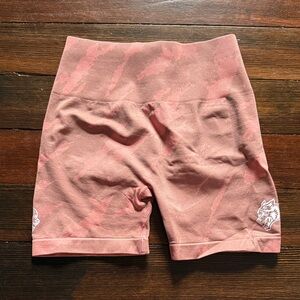 Darc Sport High-Rise Seamless Bike Shorts in Dusty Rose